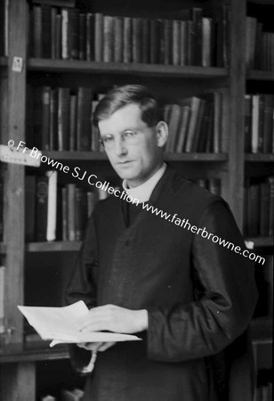 REV JN O'MALLEY S.J. BEFORE LEAVING FOR RUSSIAN MISSION